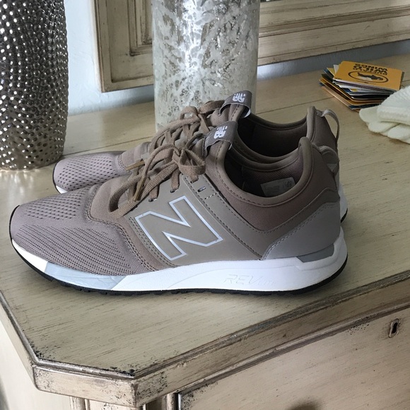 New Balance Other - New Balance Men's Beige and Gray Sneakers